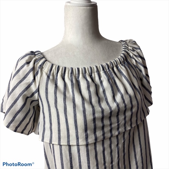 Banana Republic Striped Blouse - Picture 4 of 8